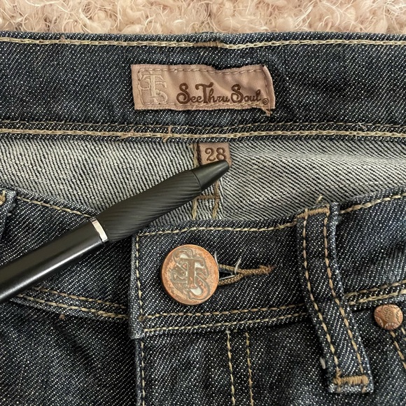 See Thru Soul Women’s Jeans - Picture 11 of 12